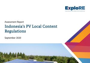 Assessment Report – Indonesia’s PV Local Content regulations
